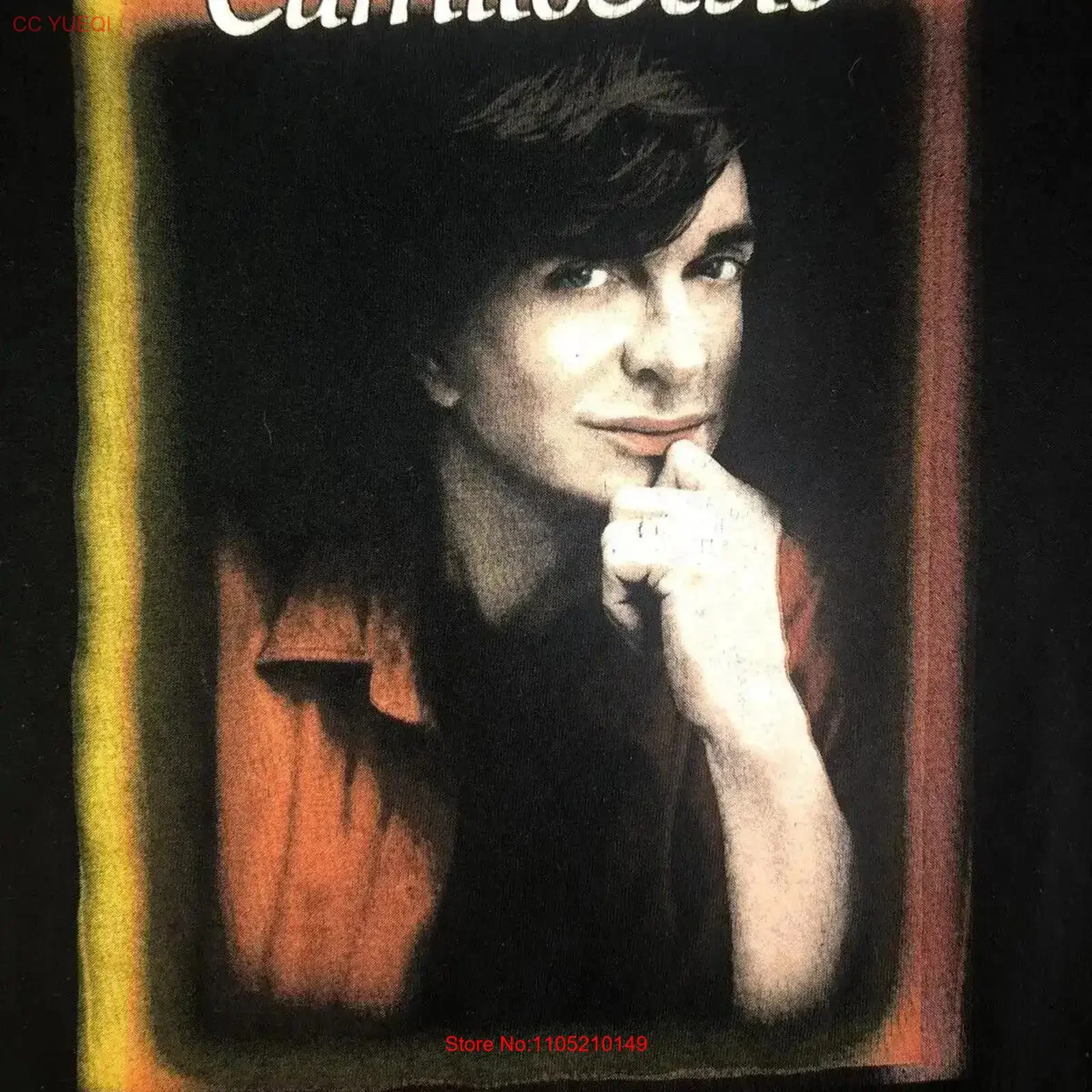 Camilo Sesto camiseta talla M 2009 Tour Despedida El Rey Del Amor música latina vintage lavado Unisex homme transpirable estirado