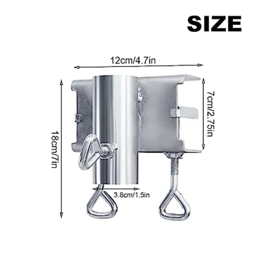 1pc Sun Umbrella Holder Sunshade Umbrella Clip Garden Umbrella Platform Clip Sun Umbrella Holder Garden Accessories