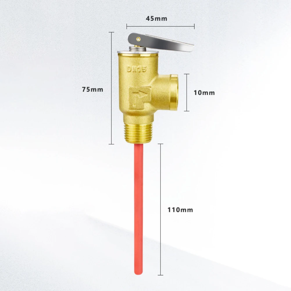 1/2 Inch NPT 150 PSI Temperature and Pressure Relief Valve for Atwood For Dometic RV Water Heaters with 91604 OE Number