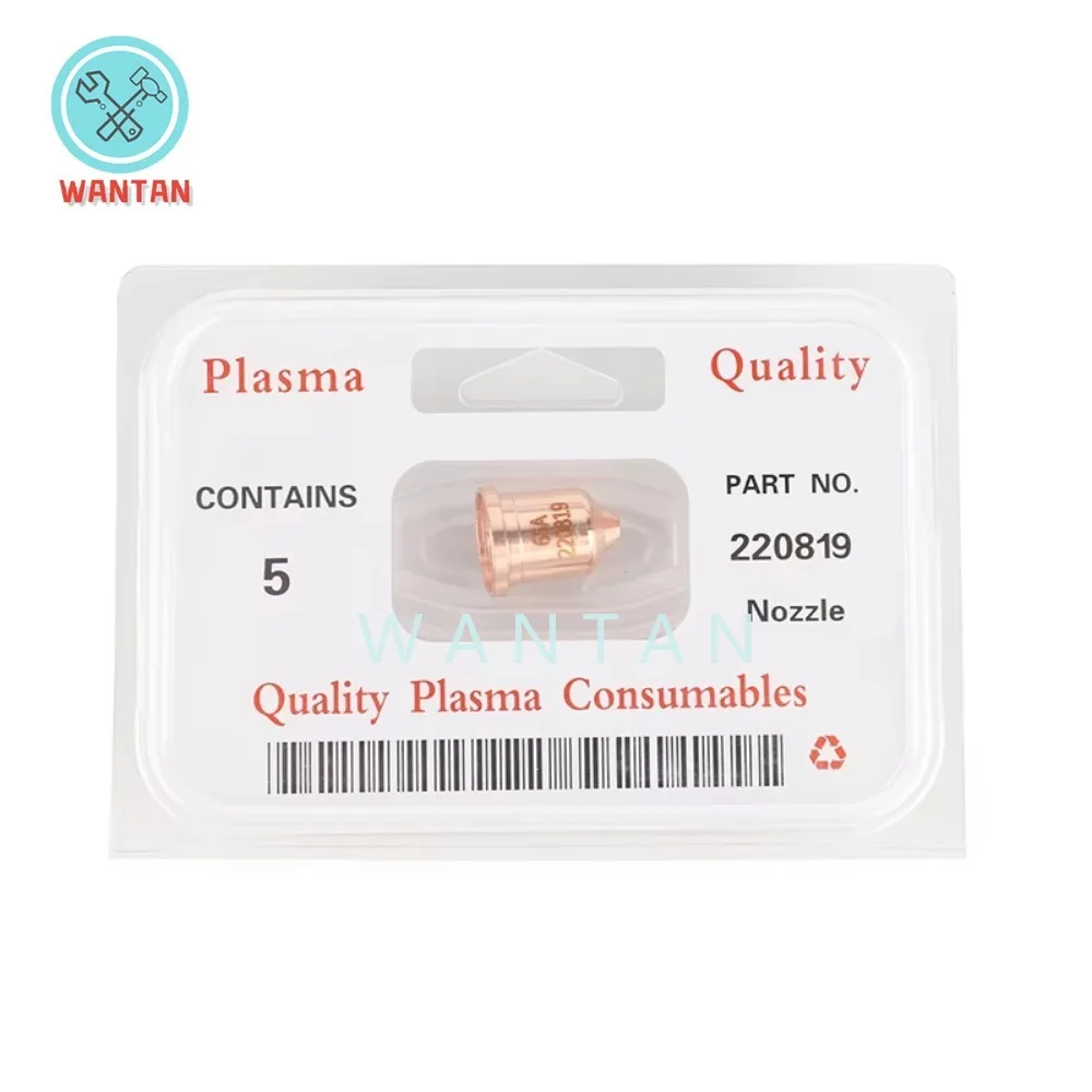 Wanshida-consumibles para soplete de corte por Plasma, 10 piezas, 220819, boquilla/puntas