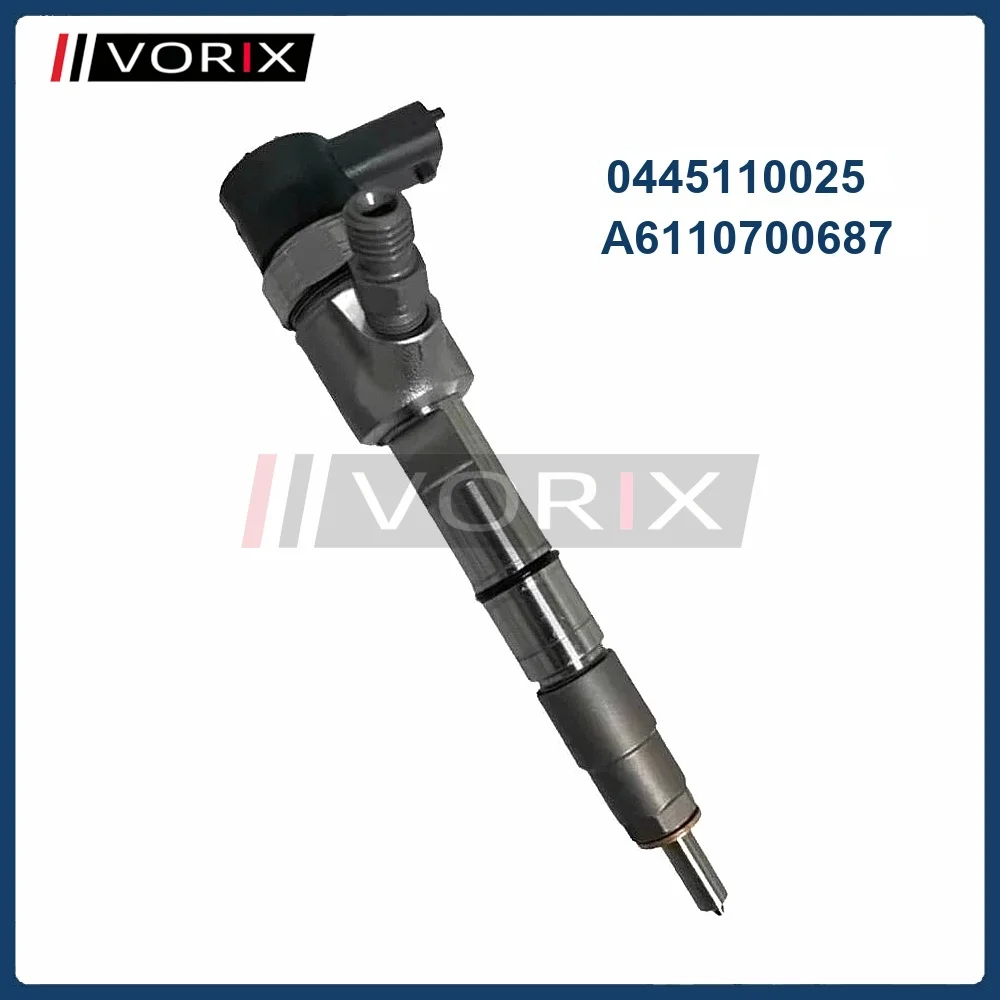 

Common Rail Injector A6110700687 0445110025 Jet Injector for Mercedes Sprinter