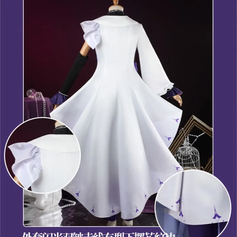 ‌ ‌ ‌ ‌ BNu كرنفال الأبدية Kuya تأثيري ليلة الجمشت تأثيري حلي أنيمي شخصية الزي تخصيص زي حفلة الهالوين