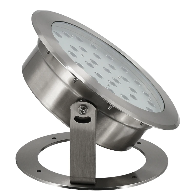 Floating 304 Stainless Steel IP68 High Power RGBW 4in1 DMX512 Control 72W Pool Light