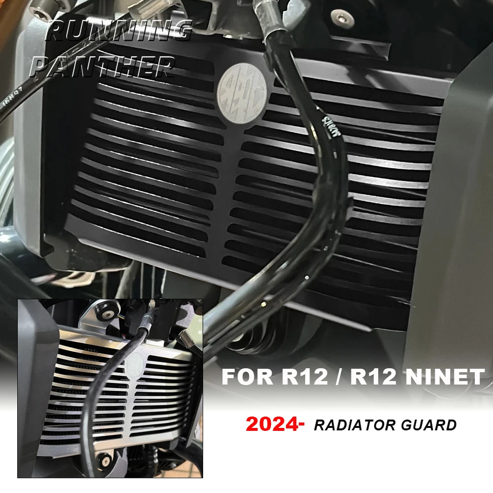 

R12 2025 For BMW R 12 NineT NINET Radiator Guards Parts 2024- Motorcycle Accessories Radiator Guard Grille Protection Cover