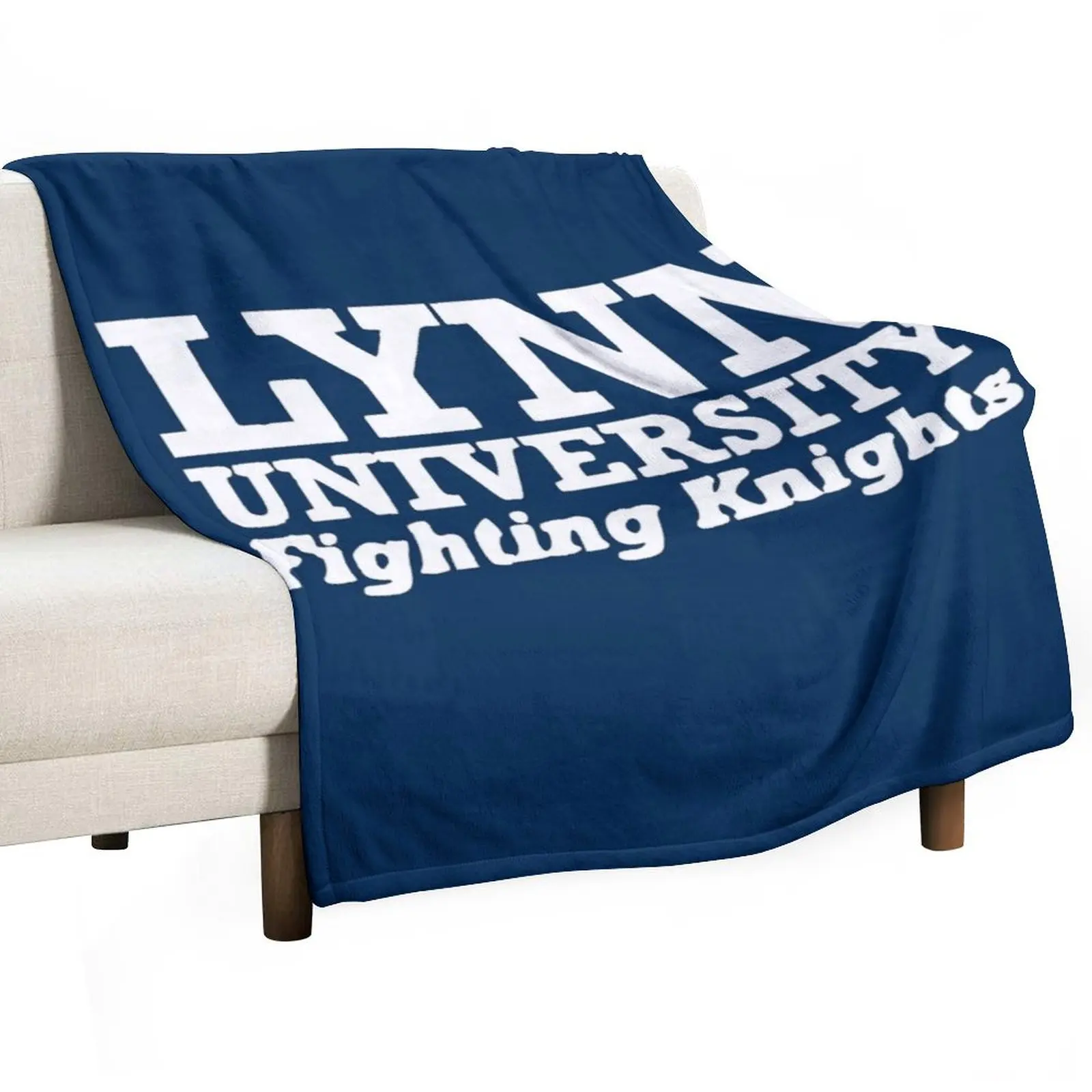 Vintage lynn university florida Throw Blanket Flannels Nap Loose Summer Beddings Bed linens Decorative Sofas Blankets
