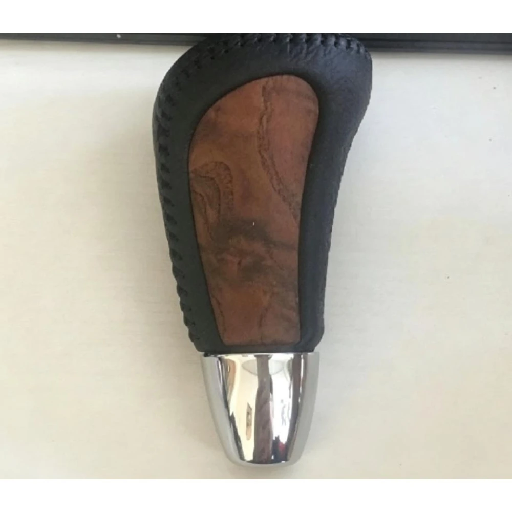 Genuine Automatic Gear Shift Knob Leather Wood Trim for Ssangyong Chairman Genuine Brand New Interior Accessories