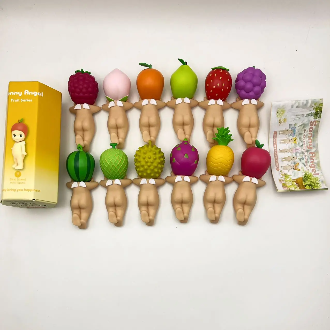Sonny Angel Mini angelo con guancia frutta cieca scatola terminale ornamento decorazione del telefono cellulare Cupido fatto a mano Anime bel regalo giocattoli