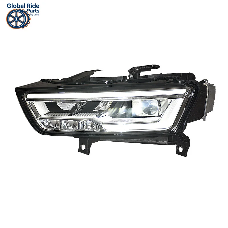 

Suitable for 16-18 Audi Q3 Assembly Modified High-End Full Headlight Bi- Lens LED Daytime Running Light