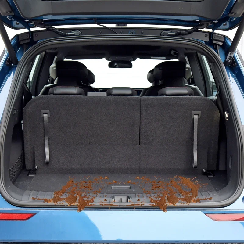 For Ford EDGE L PLUS 20 21 2015-2023 Custom Fit Car Trunk Mat All Season Cargo Mat 3D Shaped Laser Measured Trunk Liner