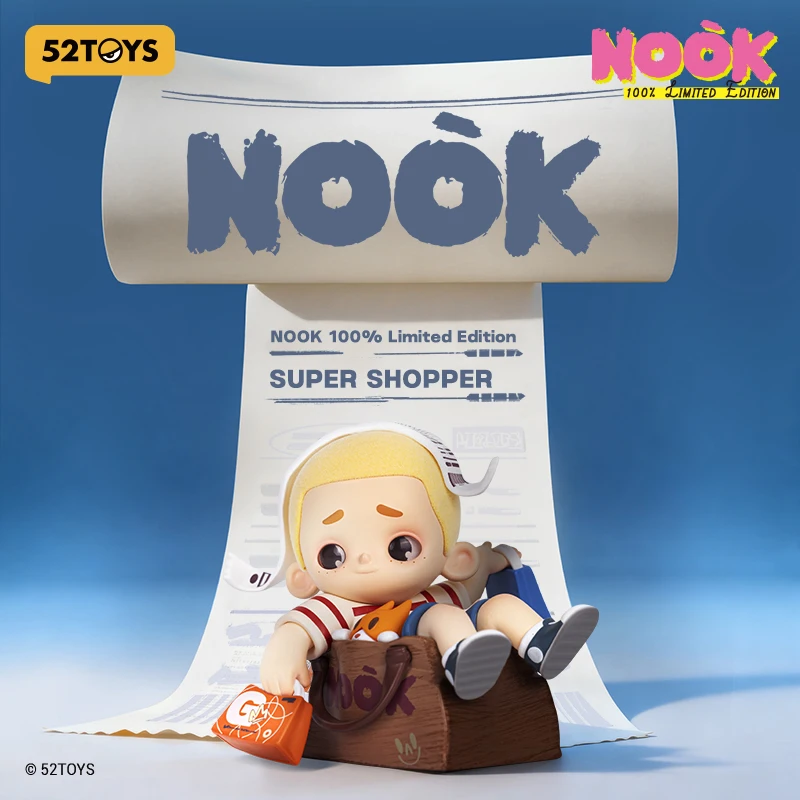 

52TOYS NOOK 100% Limited Edition – Super Shopper, Height: 7cm