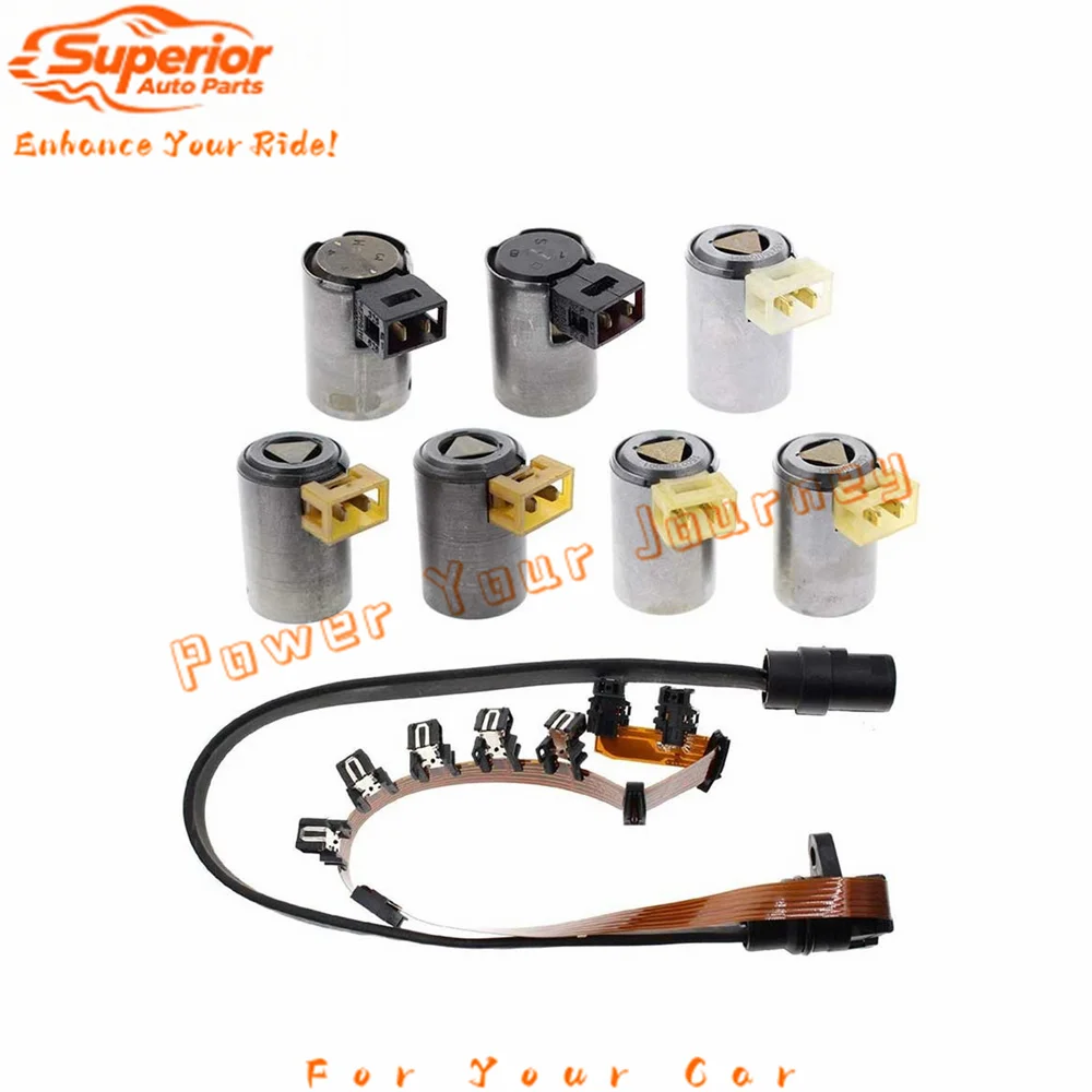 

Электромагнитный клапан трансмиссии 01M 01N 01P с внутренним жгутом 75446RFK 01M325283A 01M927365 для Audi A3 VW Skoda Golf Jetta Passat