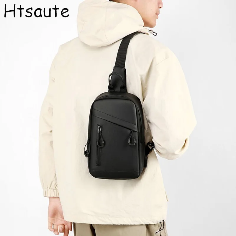 

Multi-Functional Outdoor Chest Bags for Man Sports Multiple Compartments Crossbody Sling Bags Running Hiking Men's Shoulder Bag