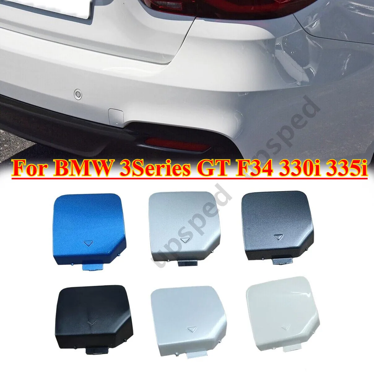 

Rear Bumper Tow Hook Hole Eye Cover For BMW 3Series GT F34 330i 335i 51128061551