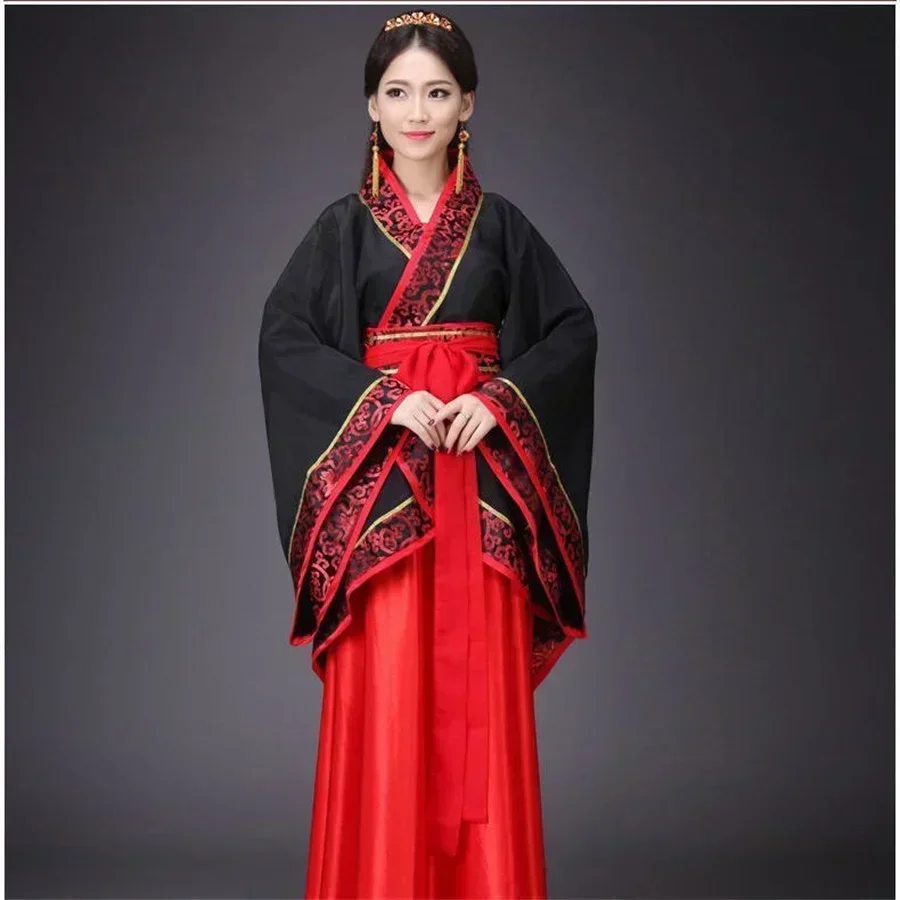

Chinese Traditional Dress Women Hanfu Cosplay Costume Hanbok Tang Dynasty Performance Clothing Robe Chinoise Femme