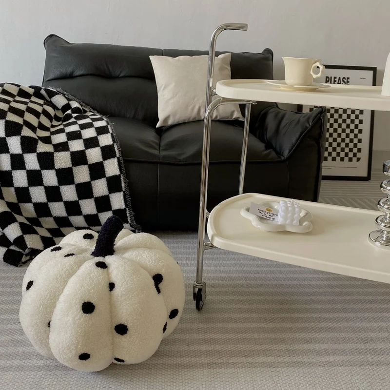 1PC 20/28/35CM Nordic Stil Kürbis Geformt Werfen Kissen Weiche Angefüllte Pflanze Plüsch Kissen Sofa wohnzimmer Dekoration Spielzeug