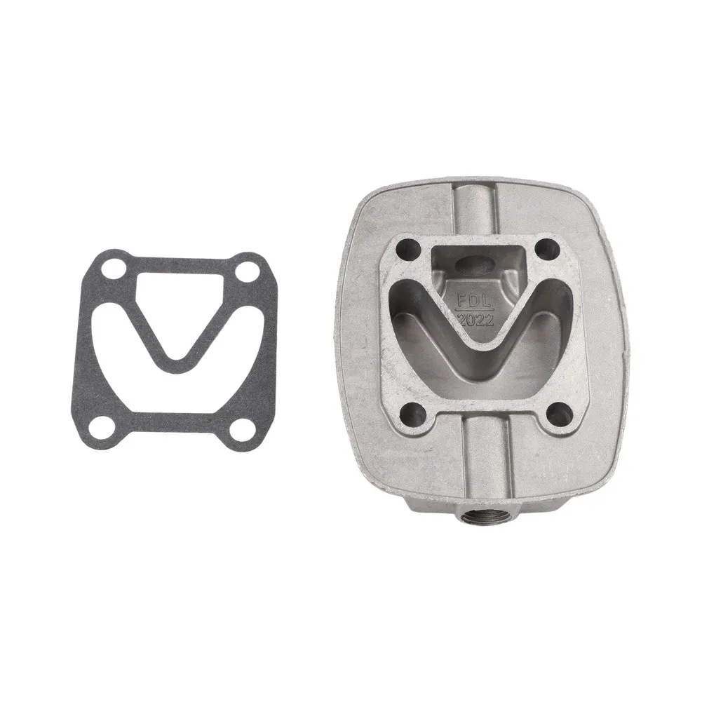Air Compressor Repair Aluminum Fittings Cooling Cover Compressor Cylinder Cover Optimal Performance Heat And Pressure Resistance