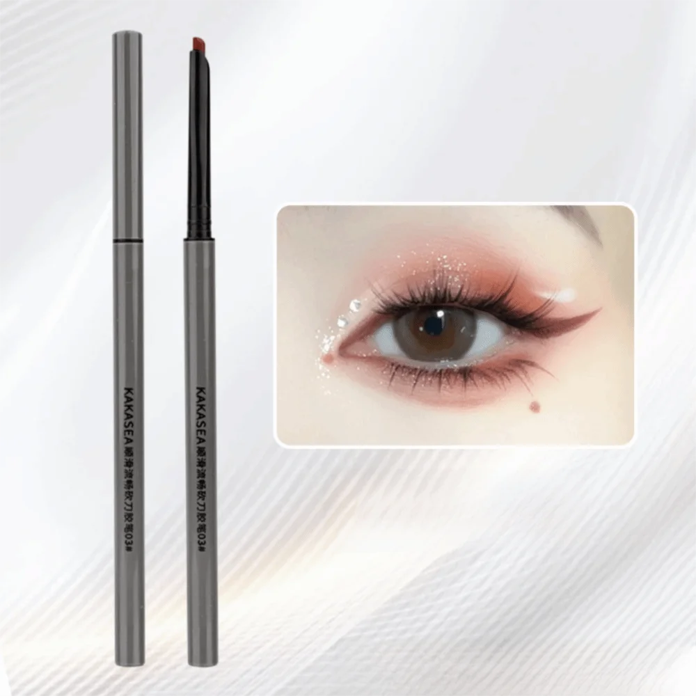 New Anti-Smudge Oblique Eyeliner Gel Pen Smooth Flat Head Long-Lasting Eyeliner Eye Liner Pencil Cosmetic Use