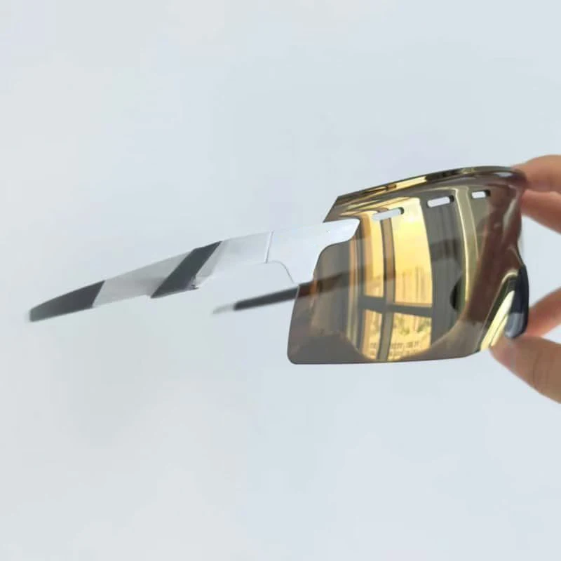 نظارات ركوب الدراجات الجبلية للأنشطة الخارجية للرجال والنساء نظارات شمسية UV400 لصيد الأسماك وتسلق الجبال TR-90 خفيفة الوزن #1