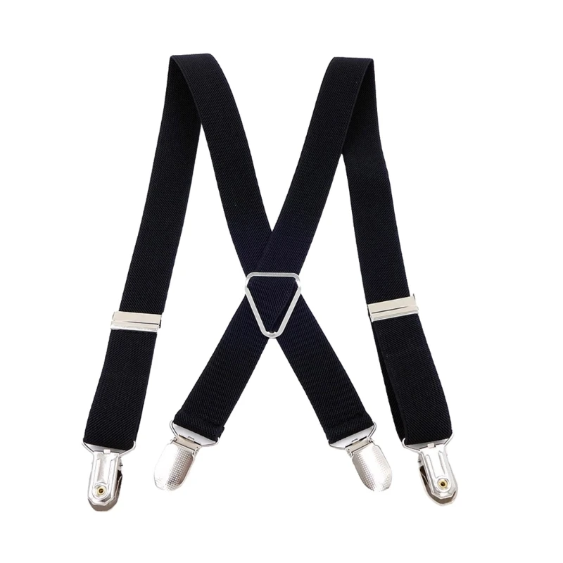 Adult Suspenders for Skirt Jeans Elastic Thin X Shape Back Suspender for Men Woman Heavy Duty Belt Christmas Gifts