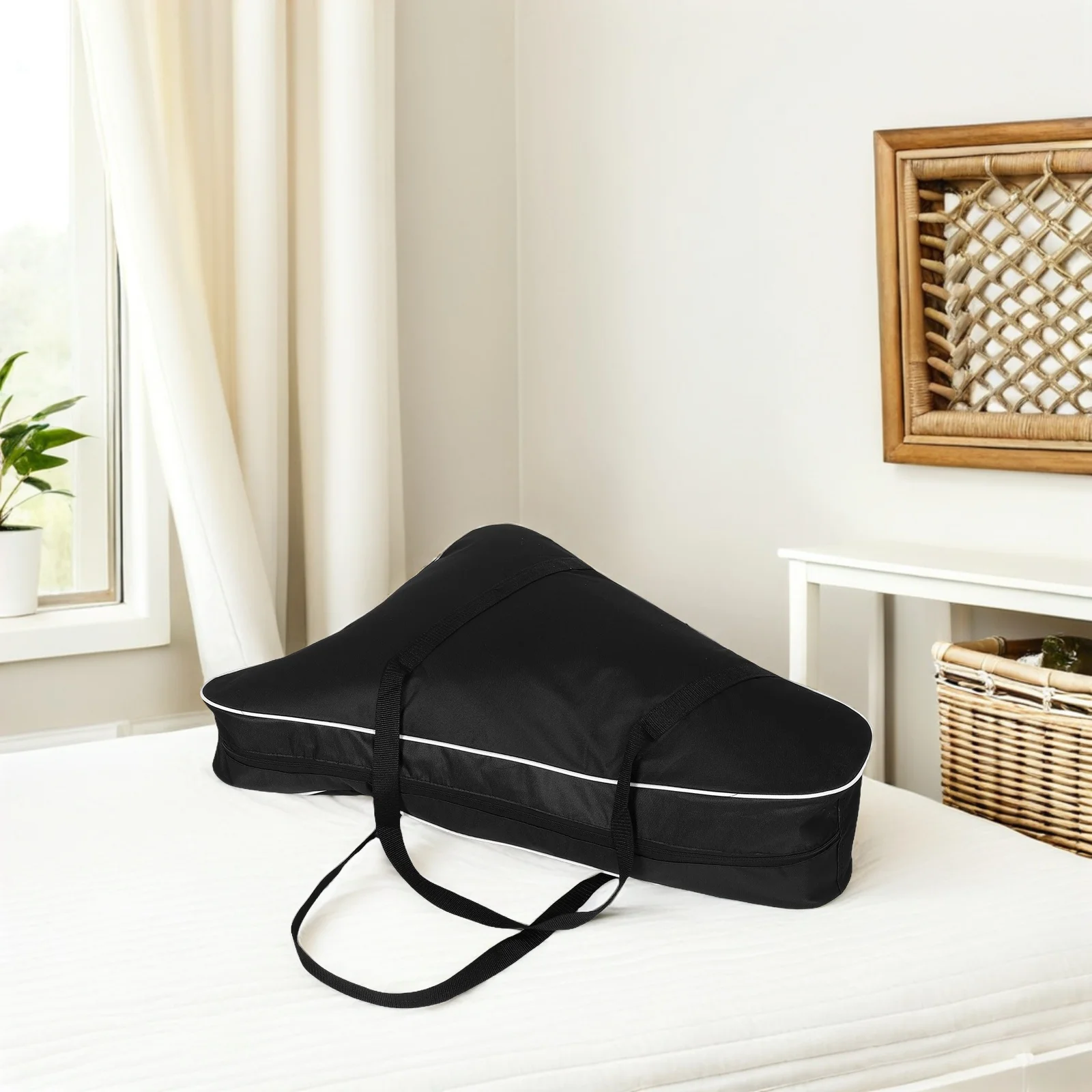 

Oxford Cloth Lyre Harp Storage Bag 22 23 Strings Waterproof Padded Protection Carrying Case for Musicians Travel Use