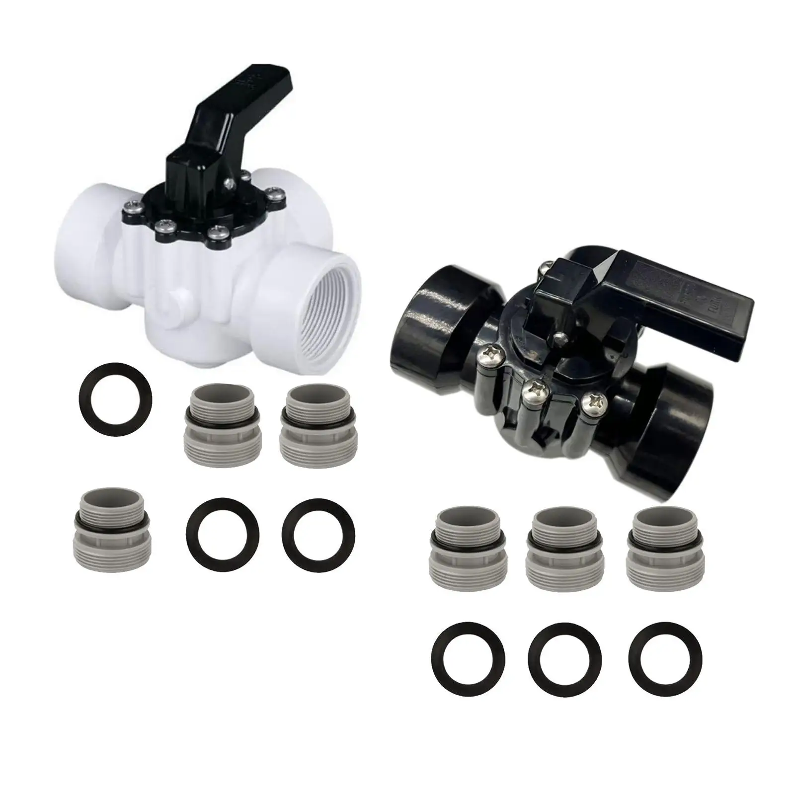 

3-ходовой регулирующий клапан для бассейна, регулирующий клапан 1/4 ", Резьбовая Замена