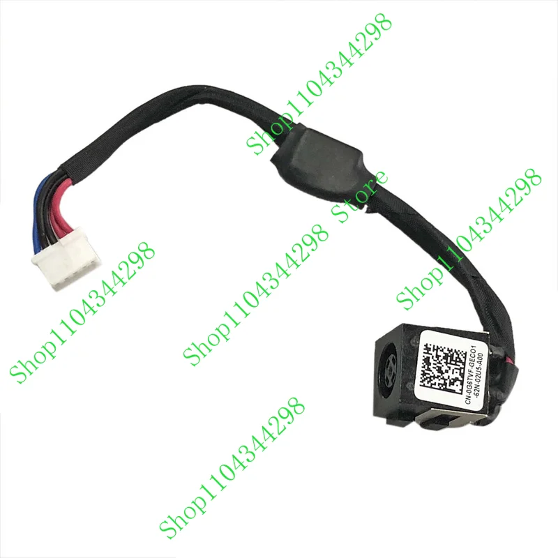 PJE DC Jack cable Connector for Dell Latitude E6430 QAL80 0DXR7Y DC30100HP00