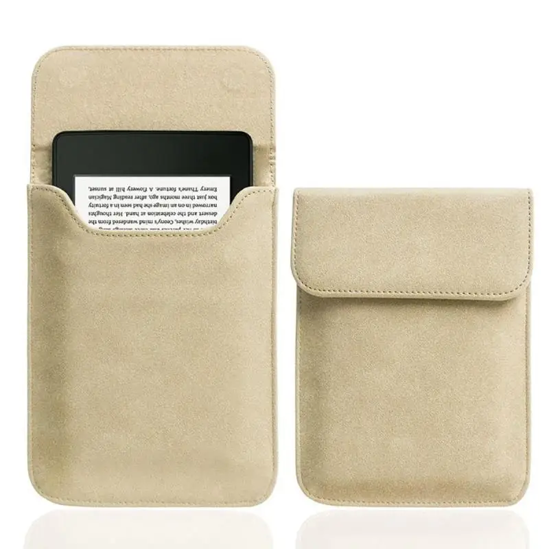 Matte Frosted Carrying Sleeve Magnetic Closure Soft Lining Ultra Slim Lightweight Carry Pouch for Business Travel Daily