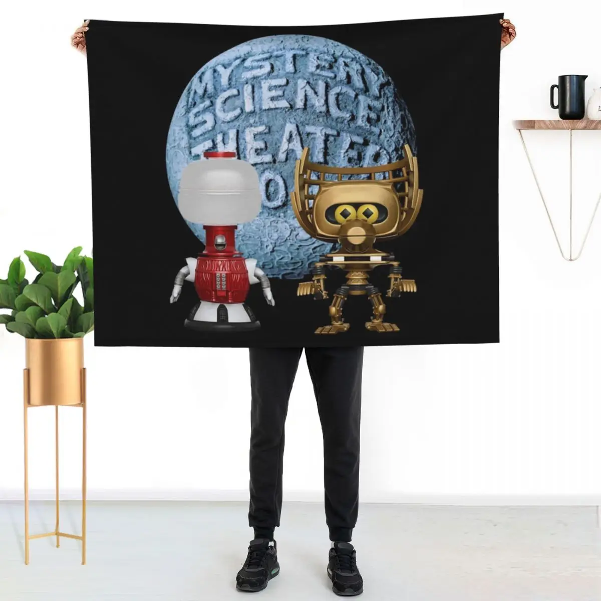 

Mst3k Mystery Science Theater 3000 Throw Blanket Cozy Microfiber Throw Blanket for Home Bedroom