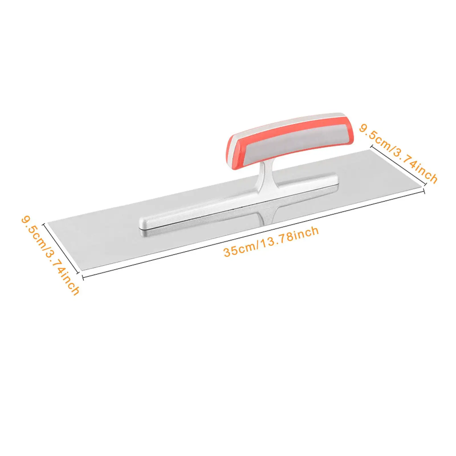 Truelle de plâtrage truelle d'écumage de plâtrage pour revêtements de piscine de sol de carrelage