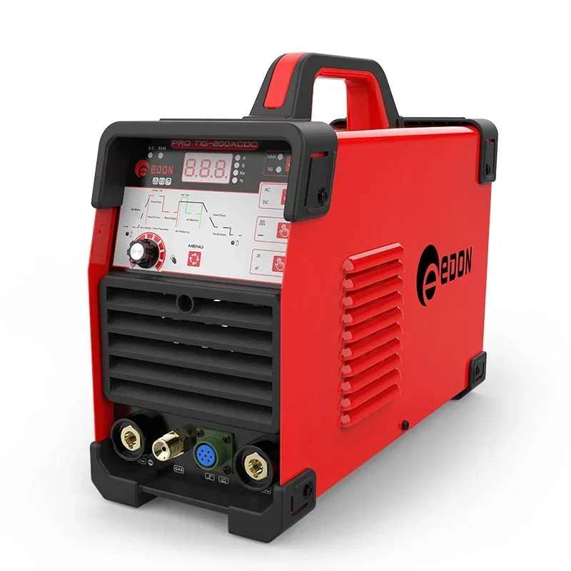 EDON TIG-200 PULSE INVERTER Aluminum tig acdc Welding Machine stainless TIG de soldar WELDER