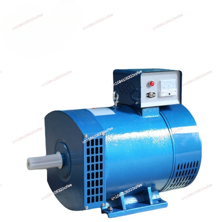 Single-phase three-phase generator 20KW small agricultural household pulley diesel generator set