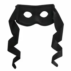 Halloween Zorro Eye Mask Theme Party Masquerade Costume Cosplay Supplies Black Blindfold Ghost Festival Props Stage Performance