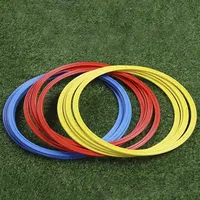 30cm 40cm Football Training Ring Round Speed Agility Training Ring Soccer Speed Agility Training Ring Gym Sports Agility Ring