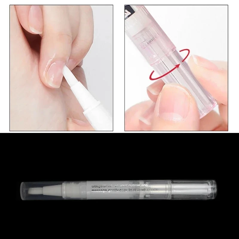Nail Pen Cuticle Oil Cuticle Remover Prevent Agnail Nail Gel Polish Nourish Skin Nails Care 3ml 6pcs Nail Nutrition Oil Pen