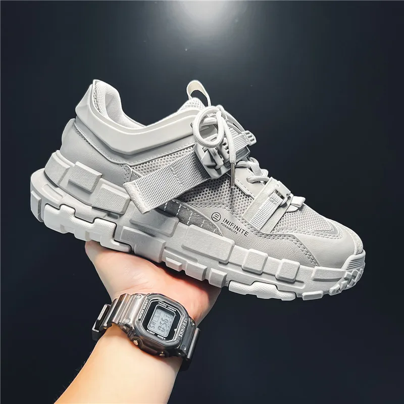 

2022 Men Running Shoes Breathable Non-slip Sport Lightweight Tenis Male Sneakers Outdoor Mesh Casual Flats Zapatillas De Deporte