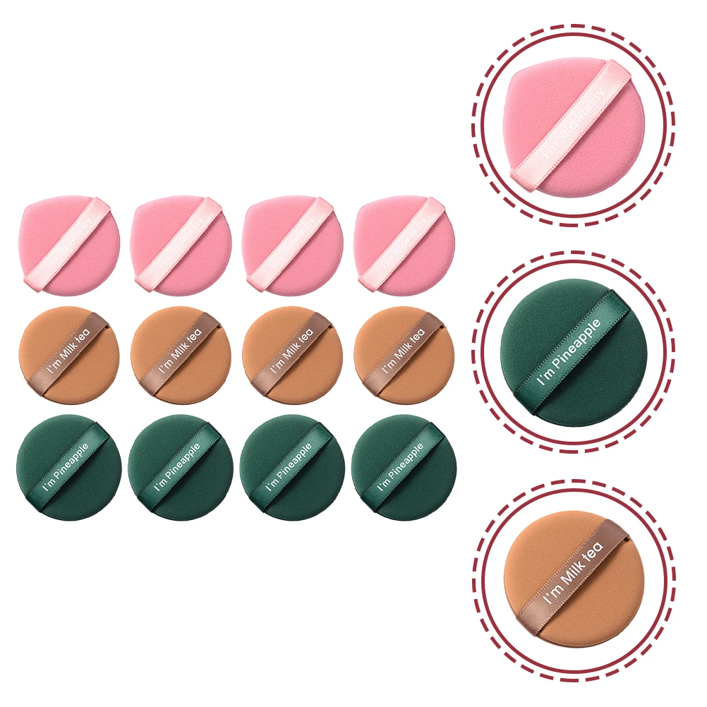 

21 Pcs Puff Makeup Sponges Foundation Concealer Dry Wet Dual Use Beauty Hydrophilic Non-latex Powder Miss and