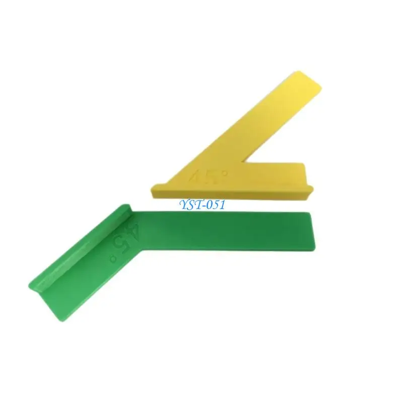 E15A Lightweight Plastic Positioning Ruler For Accurate Marking And Layout Work