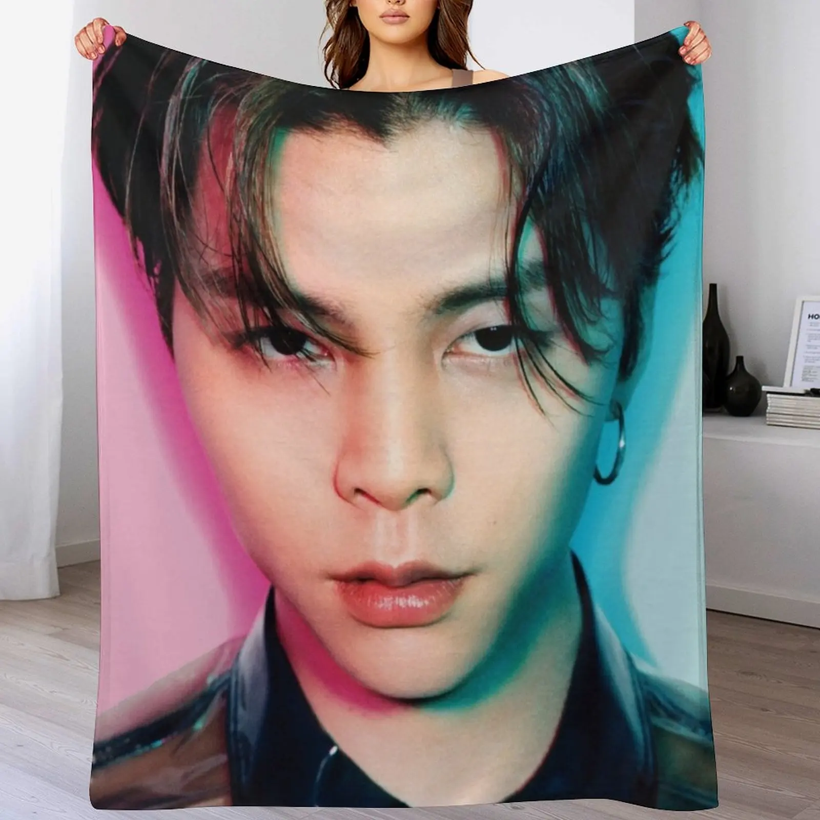 Johnny NCT 127 REGULATE Throw Blanket christmas gifts Vintage Blankets For Baby Blankets