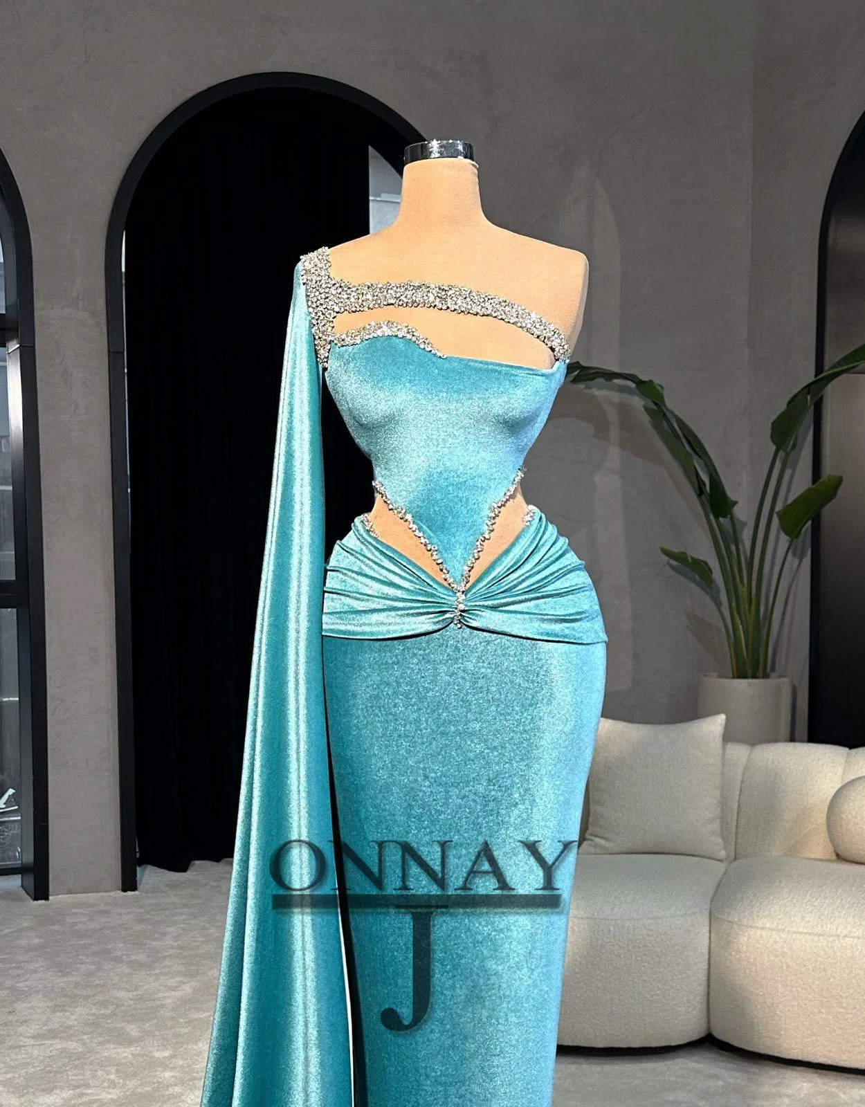 Personalizado veludo sereia recorte vestidos de baile para mulheres capa árabe saudita gala casamento convidado vestido pageant vestidos de fiesta