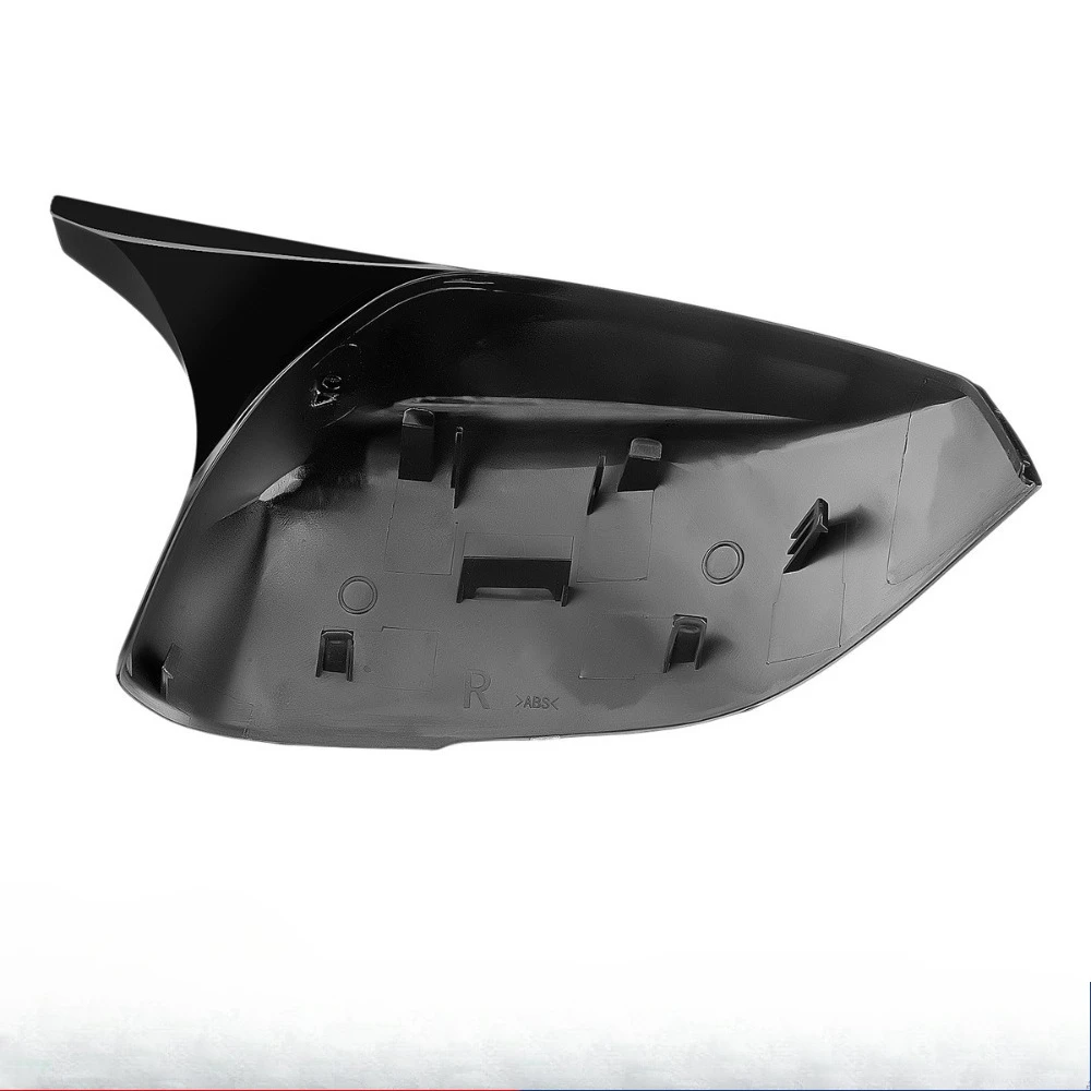 

2X Gloss Black M Style Side Mirror Cover Caps For Infiniti Q50 Q50S Q60 Q70 QX30