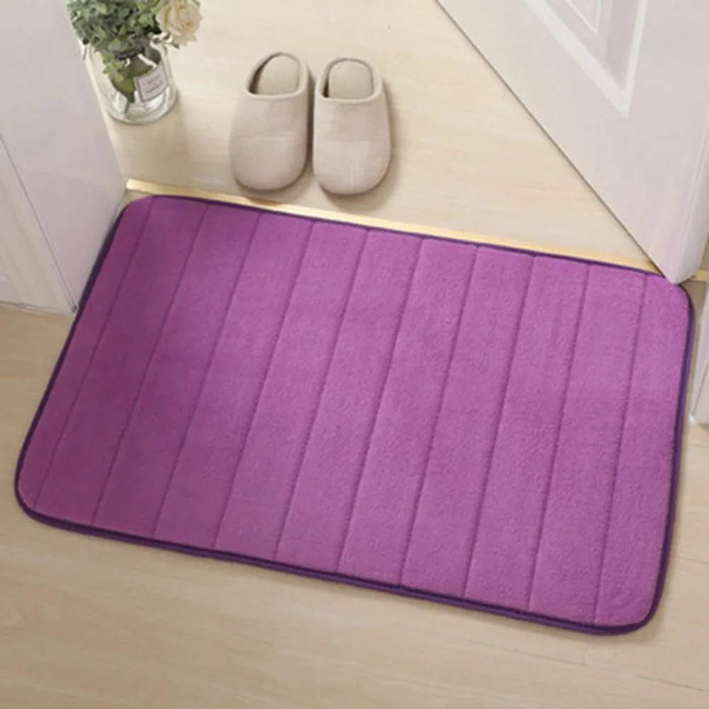 Bathroom Rug Keep Your Feet Comfortable And Dry With Our Coral Fleece Bathroom Rug Dual Water Absorption Non Slip Design