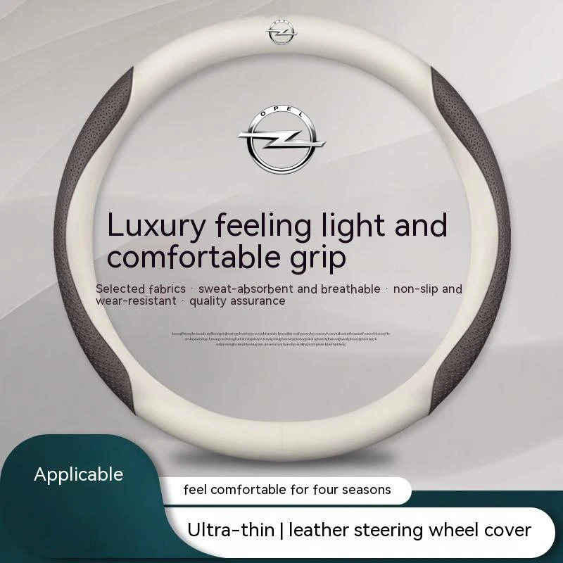 Car Steering Wheel Cover For Opel Astra Corsa Grandland Insignia Mokka Vectra GTC Tigra Vivaro Zafira Combo Vivaro GTC Delica - view 5