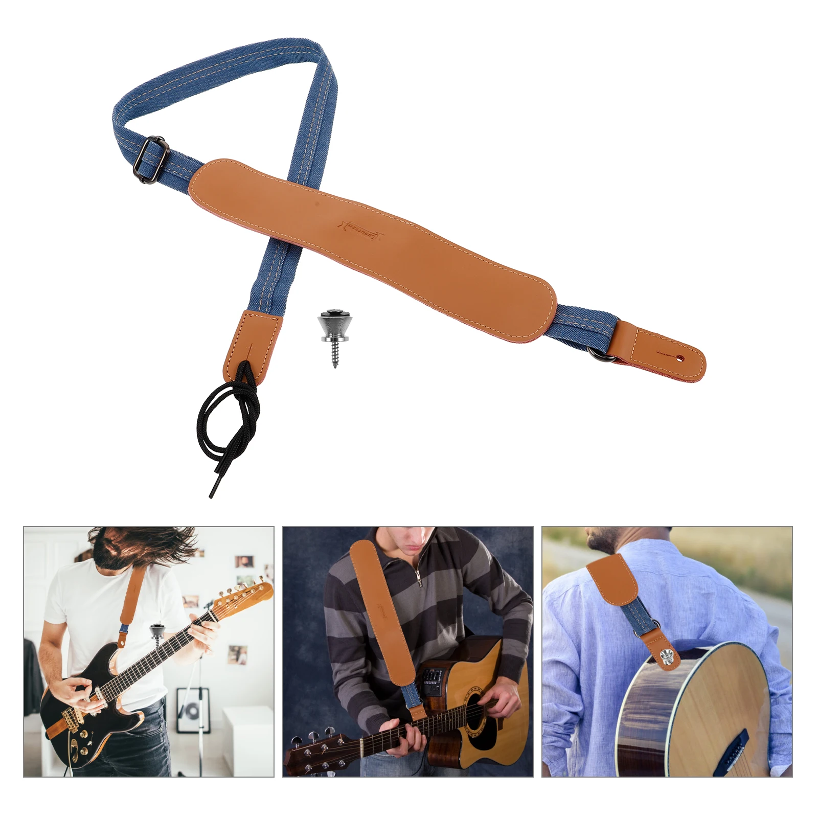 

Ukulele Strap Musical Instrument Straps Classical Guitar Adjustable Belt Neck Bass