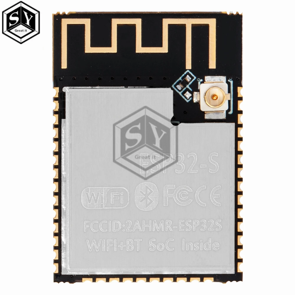 ESP32 ESP-32 Wireless Module ESP32-S ESP-WROOM-32 ESP-32S   ESP32-C2 ESPC2-12  ESP32-S3-N16R8 Dual-core WiFi& Bluetooth-compatib