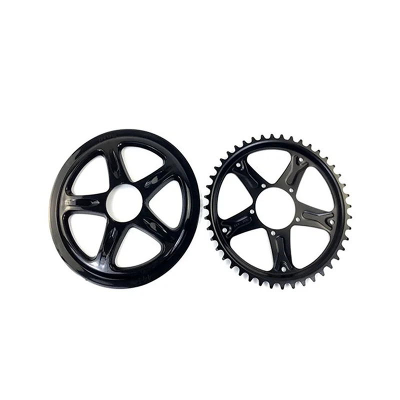 For Electric Bicycle BBS01 BBS02 Sprocket Replacement Bicycle Chain Guard for BBS01B BBS02B Toothed Belt Screws