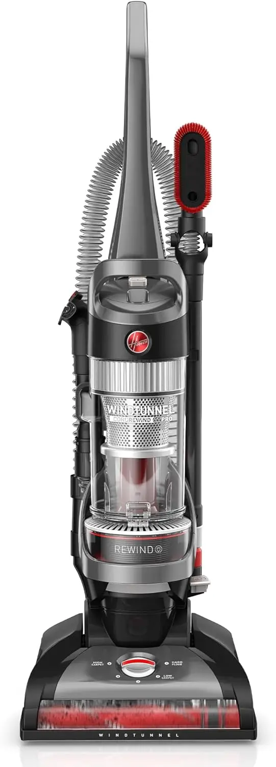 Bagless Upright Vacuum Cleaner, For Carpet and Hard Floors, UH71300V, Black,