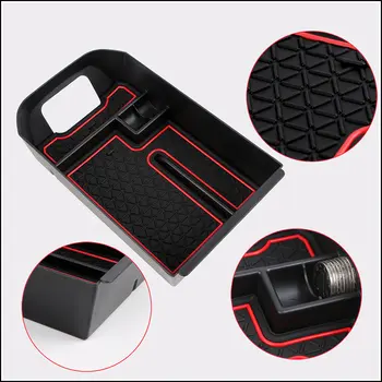 Držák na loketní opěrku do auta pro Volkswagen Polo VW MK6 2018 2019 2020, organizér na středovou konzolu, úklidové příslušenství 10 nejlepší prodej Konzola VW Polo - №1