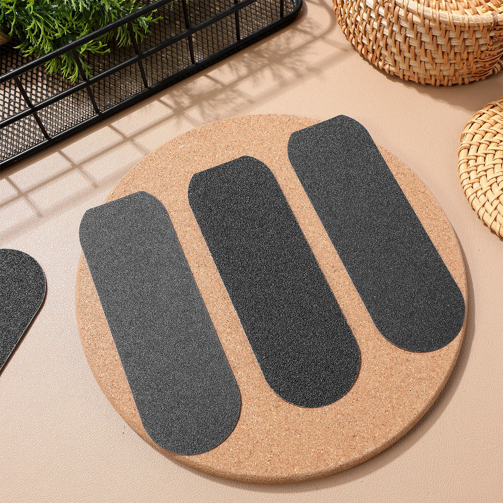 

20Pcs Foot File Replacement Pads Self Adhesive Sanding Sheets Coarse Fine Grit Foot Care Tool Refill Stick-on Strips for Dead