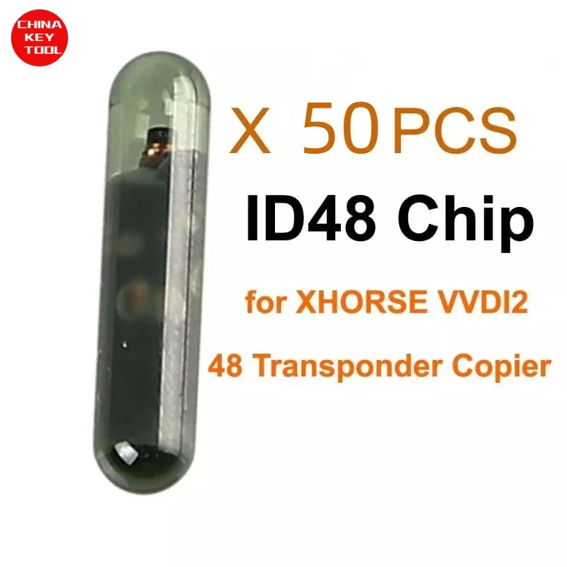 50PCS ID48 ชิปสําหรับ XHORSE VVDI2 48 Transponder เครื่องถ่ายเอกสาร