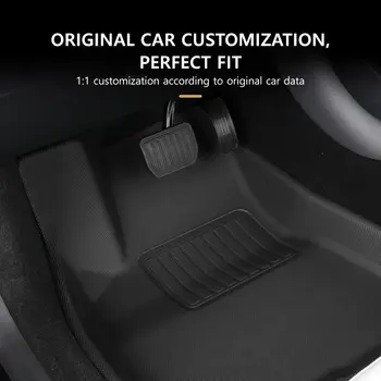 Podlahové rohože pro BYD Seal 2022 2023 2024 2025 XPE Podlahové koberce a vložka do zavazadlového prostoru Rohož do opěradla sedadla, celoroční, pravostranné řízení 8 nejlepší prodej autokoberce pro řidiče vpravo - №3